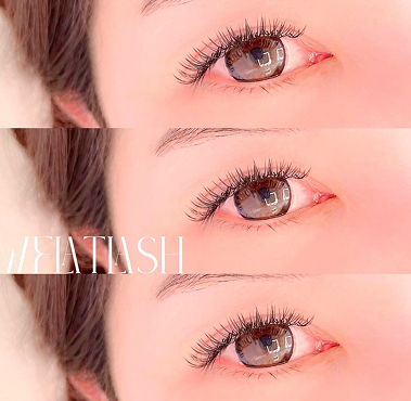 まつ毛エクステ – ダブルフラットラッシュ